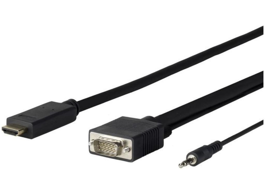 Vivolink Pro 1m HDMI to VGA with Audio Cable | PROHDMIVGA1 Audio / Video Cable Vivolink