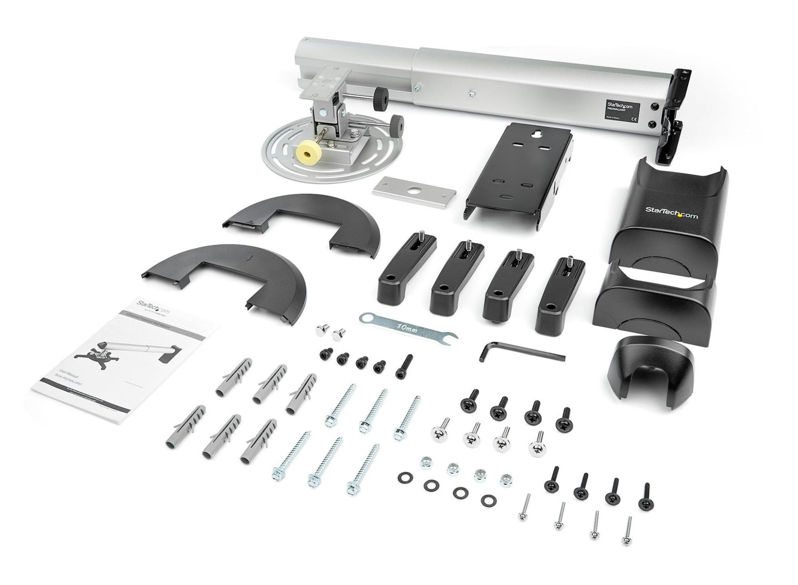 StarTech Universal Projector Wall Mount For Up To 15kg Projector | PROJWALLMNT Projector Mount Startech