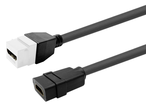 Vivolink Pro Keystone 0.2m HDMI Female to HDMI Female Adapter Cable | PROKEYHDMIFF0.2W Vivolink HDMI Cable Vivolink