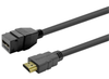 Vivolink Pro Keystone 3m HDMI Extension Cable | PROKEYHDMIFM3B