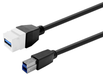Vivolink Pro Keystone 5m USB 3.0 Adapter Cable (A Female to B Male, White) | PROKEYUSB3AFBM5W USB Cable Vivolink