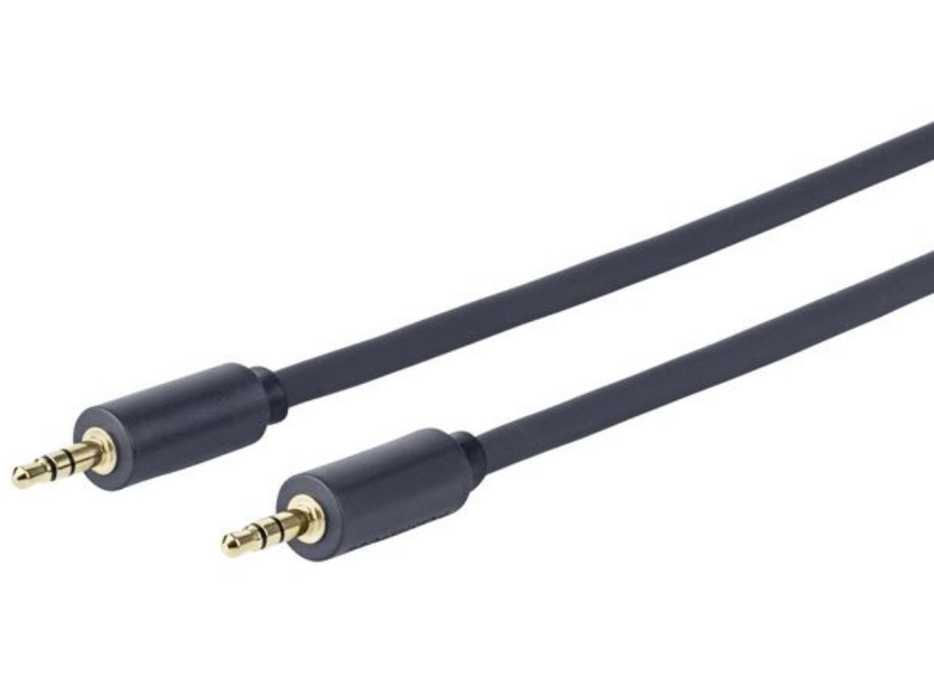 Vivolink 1.5m 3.5mm Male-to-Male Audio Cable - Black | PROMJ1.5 Audio / Video Cable Vivolink