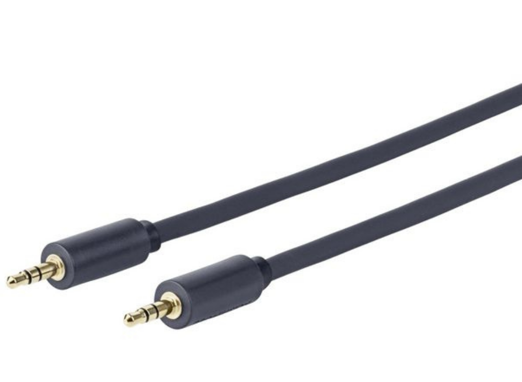 Vivolink 3.5mm Cable Male to Male, 3.0m, Black | PROMJ3 Audio / Video Cable Vivolink