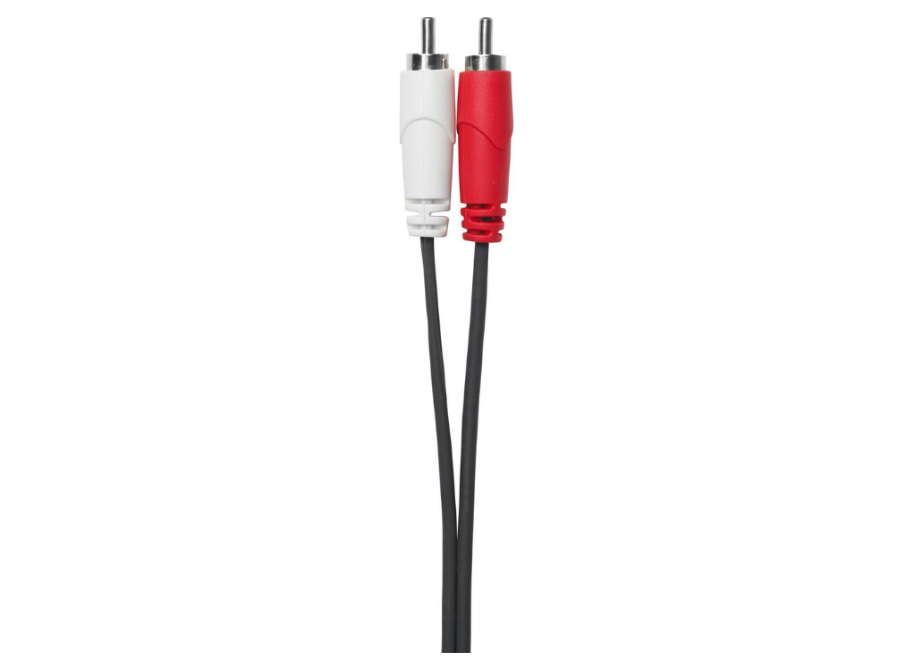 Vivolink 3.5mm to Dual RCA Audio Cable - Female to Male, 24AWG, 0.2m | PROMJFRCAM0.2 Audio / Video Cable Vivolink