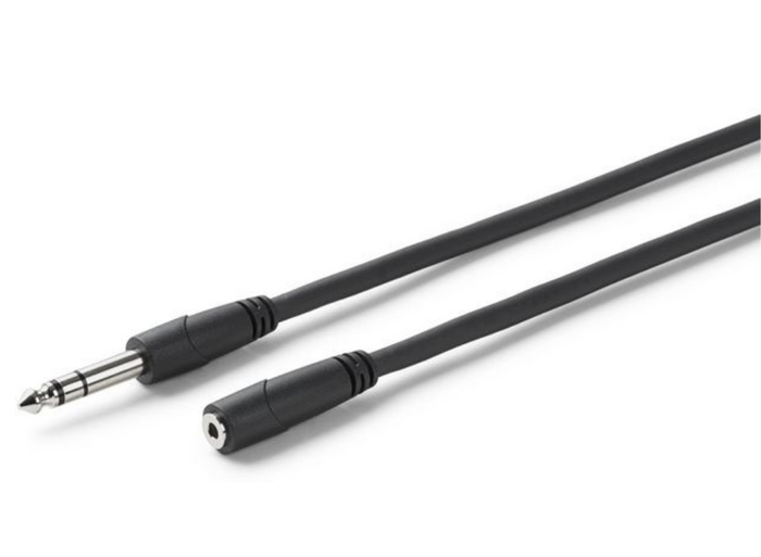 Vivolink 1.5m Jack Cable Adapter, 6.3mm Male to 3.5mm Female | PROMJJMF1.5 Audio / Video Cable Vivolink