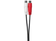 Vivolink 3.5mm to Dual RCA Cable - Male to Female, 24AWG, 0.2m | PROMJMRCAF0.2 Audio / Video Cable Vivolink
