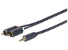 Vivolink 0.5m 3.5mm to 2xRCA Male to Male Cable | PROMJRCA0.5