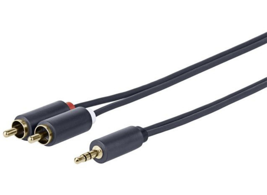 Vivolink 10m 3.5mm - 2xRCA M-M Audio Cable | PROMJRCA10 Audio / Video Cable Vivolink