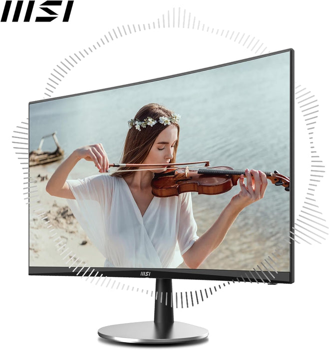 MSI 24" Full HD 100Hz Curved Business & Productivity Monitor | PRO MP2422C