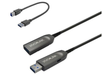 Vivolink 10m USB 3.0 A-Male to A-Female Extension Cable with USB-A to USB-B Adapter | PROUSB3AAF10 USB Cable Vivolink