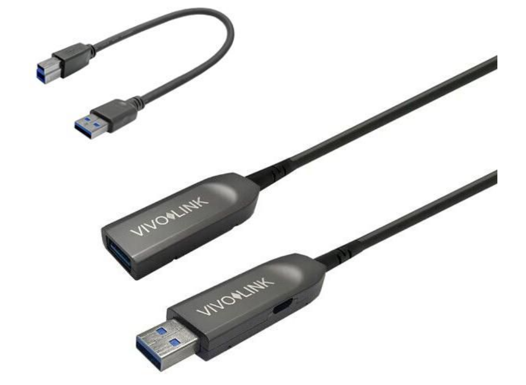 Vivolink USB 3.0 Extension Cable 30m - Male to Female with USB-A to USB-B Adapter | PROUSB3AAF30 USB Cable Vivolink