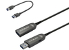 Vivolink 50m USB 3.0 Extension Cable, USB-A Male to Female with USB-A to USB-B Adapter | PROUSB3AAF50