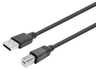Vivolink 15m USB 2.0 A to B Male to Male Cable | PROUSBAB15
