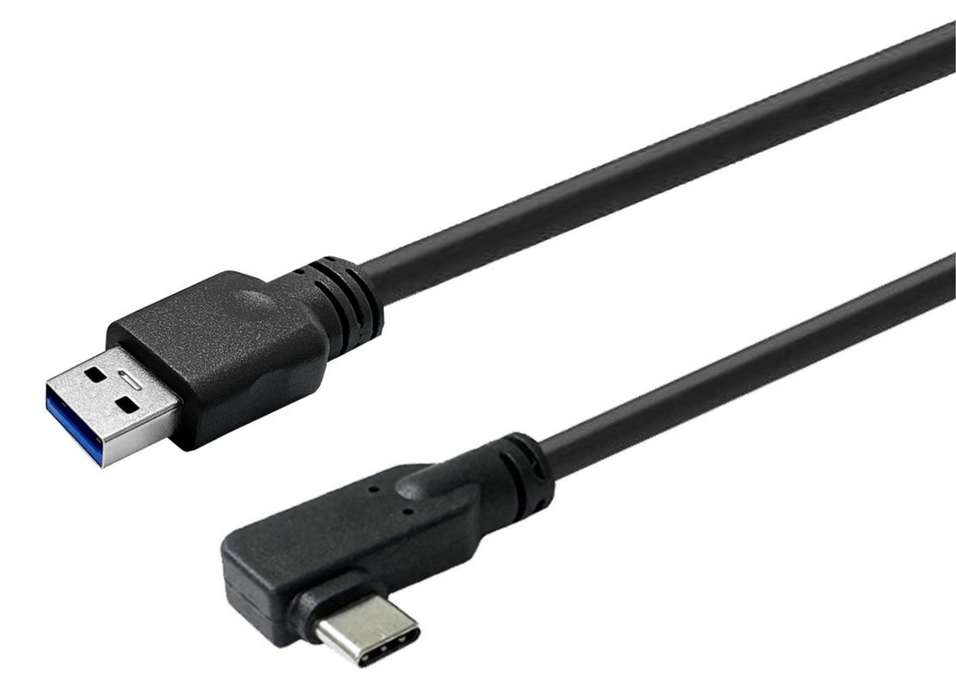 Vivolink 2m USB-A to USB-C USB3.2 Angled Cable | PROUSBCAMM2A USB Cable Vivolink