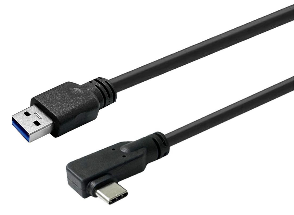 Vivolink 3m USB-A to USB-C USB3.2 Angled Cable | PROUSBCAMM3A USB Cable Vivolink