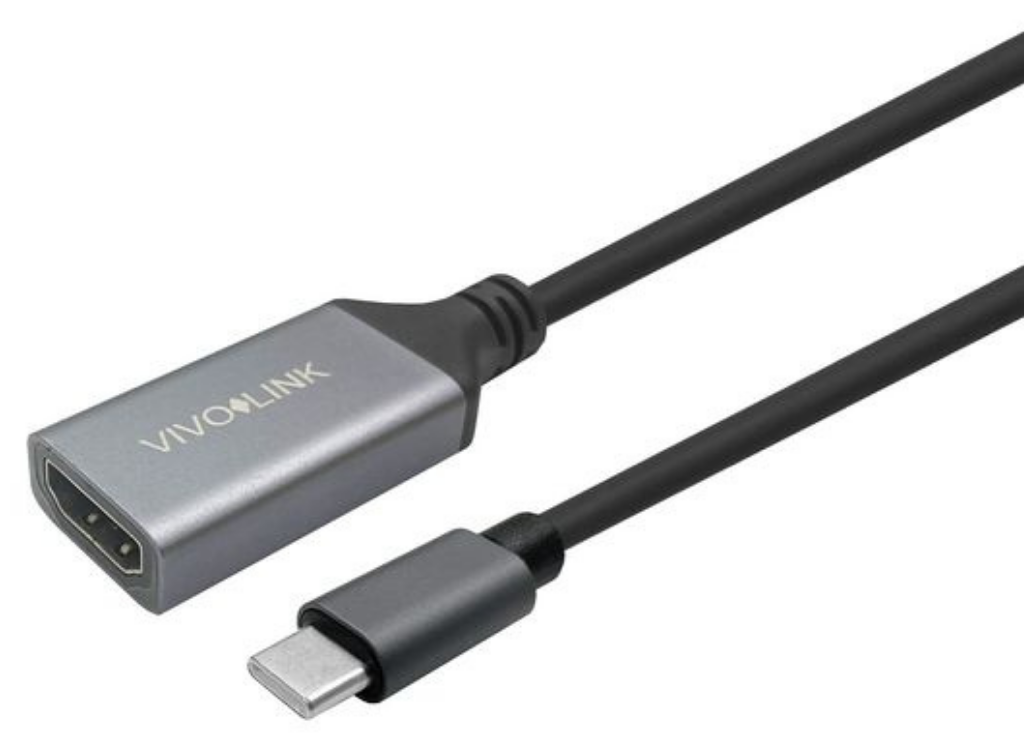 Vivolink 3m USB-C to HDMI Female Cable, Black | PROUSBCHDMIMF3 HDMI Cable Vivolink