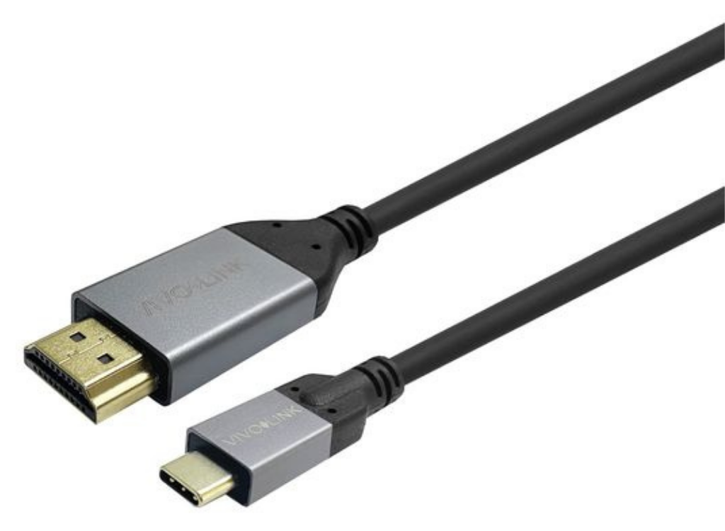 Vivolink 4m USB-C to HDMI Cable, Black | PROUSBCHDMIMM4 HDMI Cable Vivolink