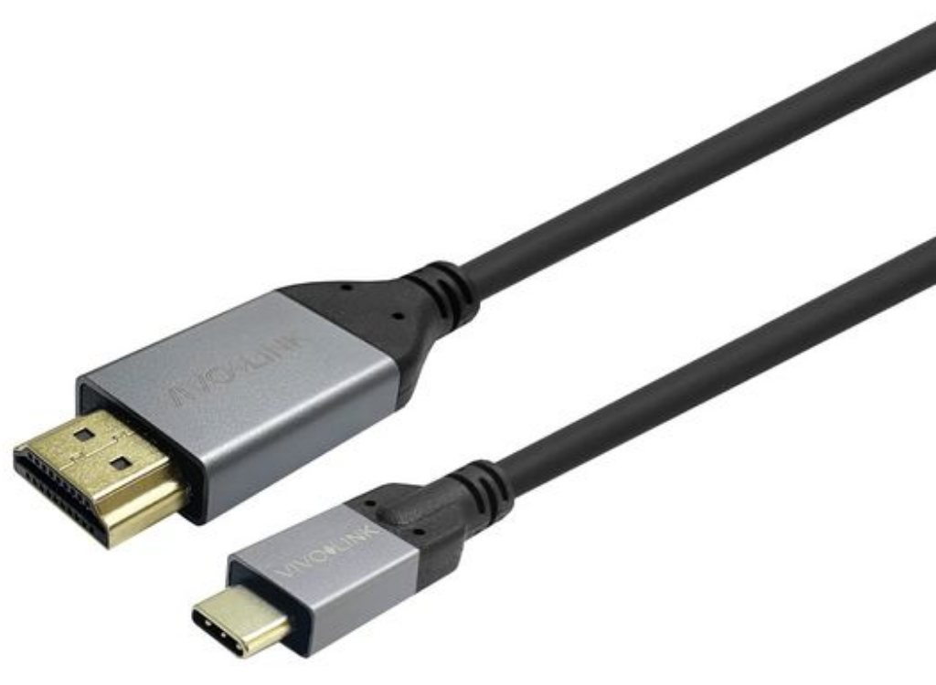 Vivolink 5m USB-C to HDMI Cable, Black | PROUSBCHDMIMM5 Adapter / Converter Vivolink