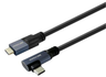 Vivolink 1.5m USB-C to USB-C Cable, Angled, USB 3.2 | PROUSBCMM1.5A