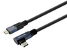 VivoLink 6m Angled USB-C to USB-C Cable USB3.2 | PROUSBCMM6A