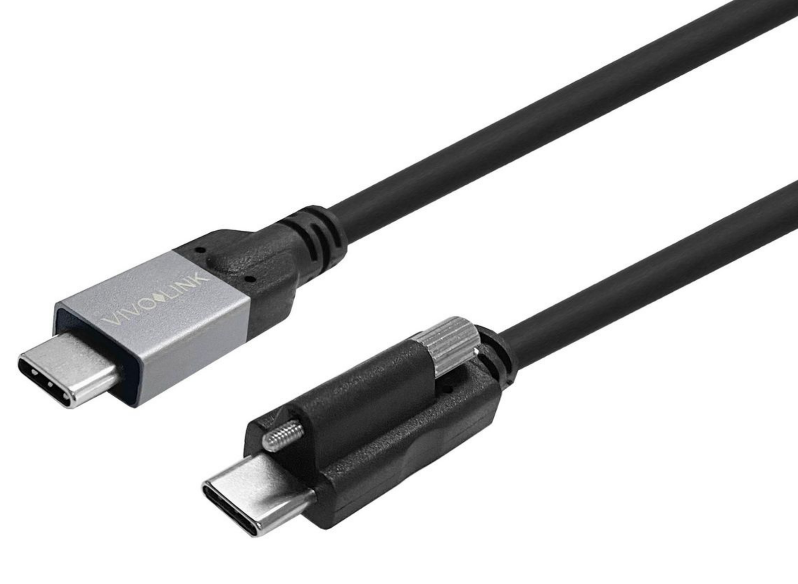 Vivolink USB-C to USB-C 1.5m USB 3.2, 20Gbps Data Transfer, Business Certified Cable | PROUSBCMMS1.5 USB Cable Vivolink