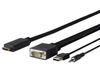 Vivolink Pro 1M VGA + Audio to HDMI Adapter Cable | PROVGAHDMI1