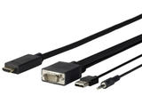 Vivolink Pro 5m VGA + Audio to HDMI Cable | PROVGAHDMI5