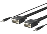 Vivolink Pro 15m VGA and Audio Cable, Male-to-Male | PROVGAS15