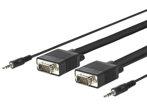 Vivolink Pro 15m VGA and Audio Cable, Male-to-Male | PROVGAS15 Vivolink Cable Vivolink