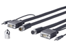 Vivolink Pro 10M VGA + Audio Cross Wall Cable | PROVGASCW10