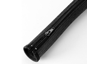 Vivolink Pro Expandable Black Cable Sleeve with Zipper, 12mm x 1.8m | PROZIPSLEEVE1218 Cable Accessory Vivolink