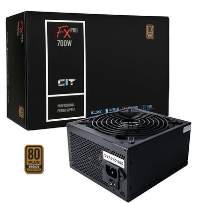 CiT FX PRO 700W Bronze Standard Power Supply - PSUCIT700FX PC Power Supplies CiT