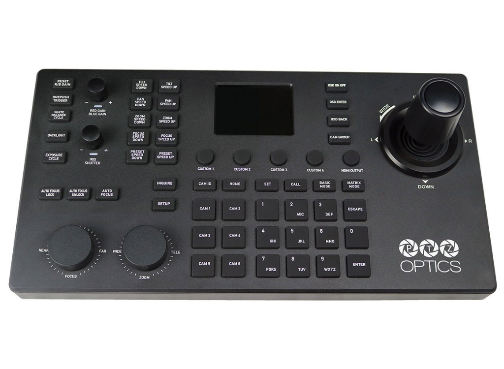 PTZOptics PT-SUPERJOY-G1 Network and Serial Joystick Camera Controller Camera Controller PTZOptics