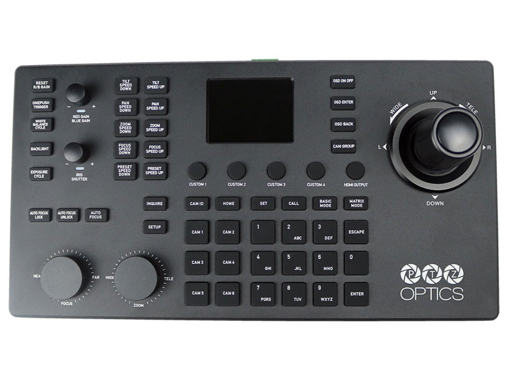PTZOptics PT-SUPERJOY-G1 Network and Serial Joystick Camera Controller Camera Controller PTZOptics