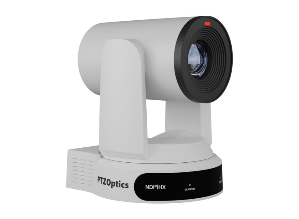 PTZOptics PT30X-4K-WH-G3 30X Move 4K Auto-Tracking PTZ Camera