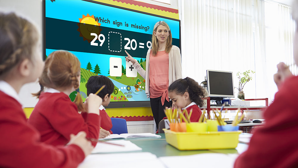 Moove SMB86J – 86" 4K Interactive Touch Display with MeetingPad Software Interactive Touchscreen Display ScreenMoove