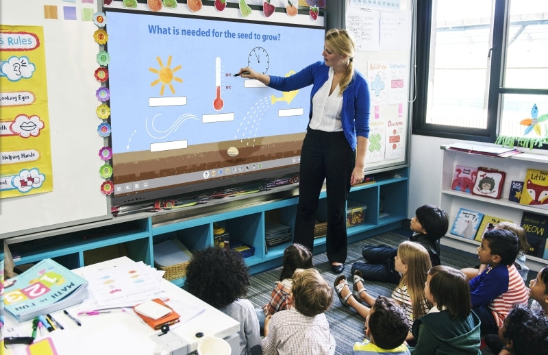 Moove SMB86J – 86" 4K Interactive Touch Display with MeetingPad Software Interactive Touchscreen Display ScreenMoove