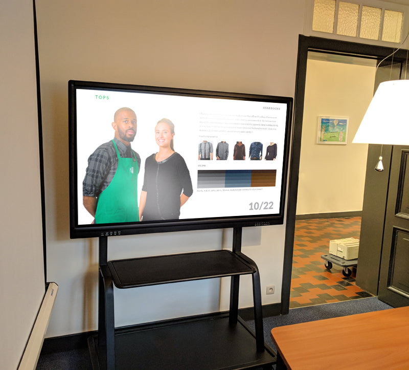 Moove SMB86J – 86" 4K Interactive Touch Display with MeetingPad Software Interactive Touchscreen Display ScreenMoove