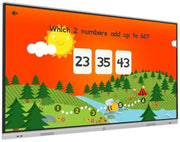 Moove 75" 4K Interactive Touch Display with MeetingPad Software | SMB75H2 Interactive Touchscreen Display ScreenMoove