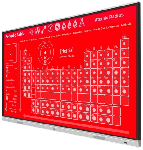 Moove 75" 4K Interactive Touch Display with MeetingPad Software | SMB75H2 Interactive Touchscreen Display ScreenMoove