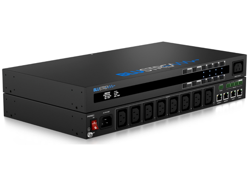 BluStream 8 Port Managed IEC PDU | PWR8IEC BluStream Port Managemed BluStream