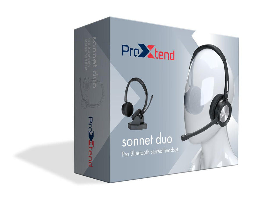 ProXtend Sonnet Duo Stereo Headset BT | PX-HSBT201