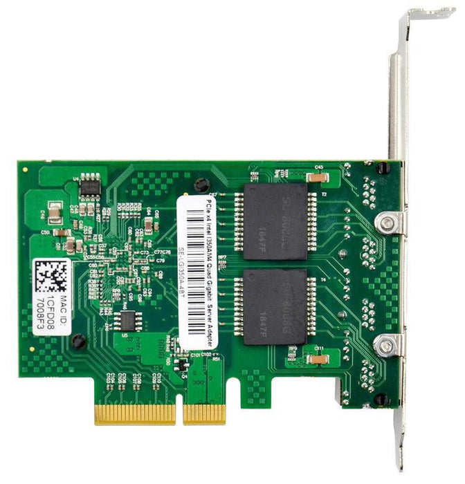 ProXtend PCIe X4 Quad RJ45 Gigabit Ethernet NIC | PX-NC-10797 Network Card ProXtend