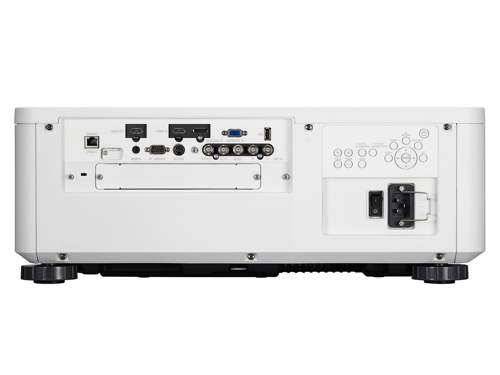 NEC PX1004UL White Professional Advanced 1DLP Laser Installation Projector - 10000 Lumens Projector NEC