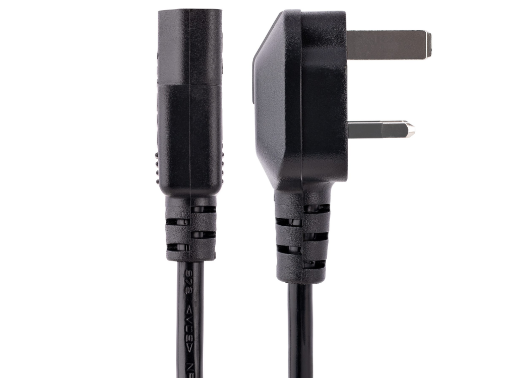 StarTech 3m UK Computer Power Cable – 3 Pin Mains Lead | PXT101UK3M Power Cable Startech