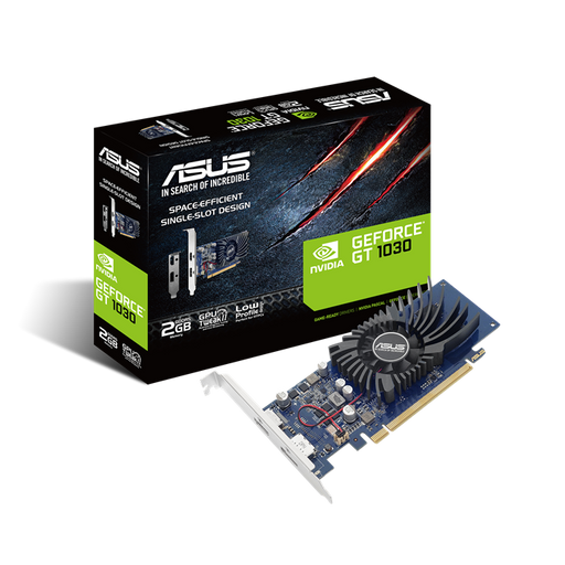ASUS GT 1030 2GB GDDR5 Low Profile Graphics Card