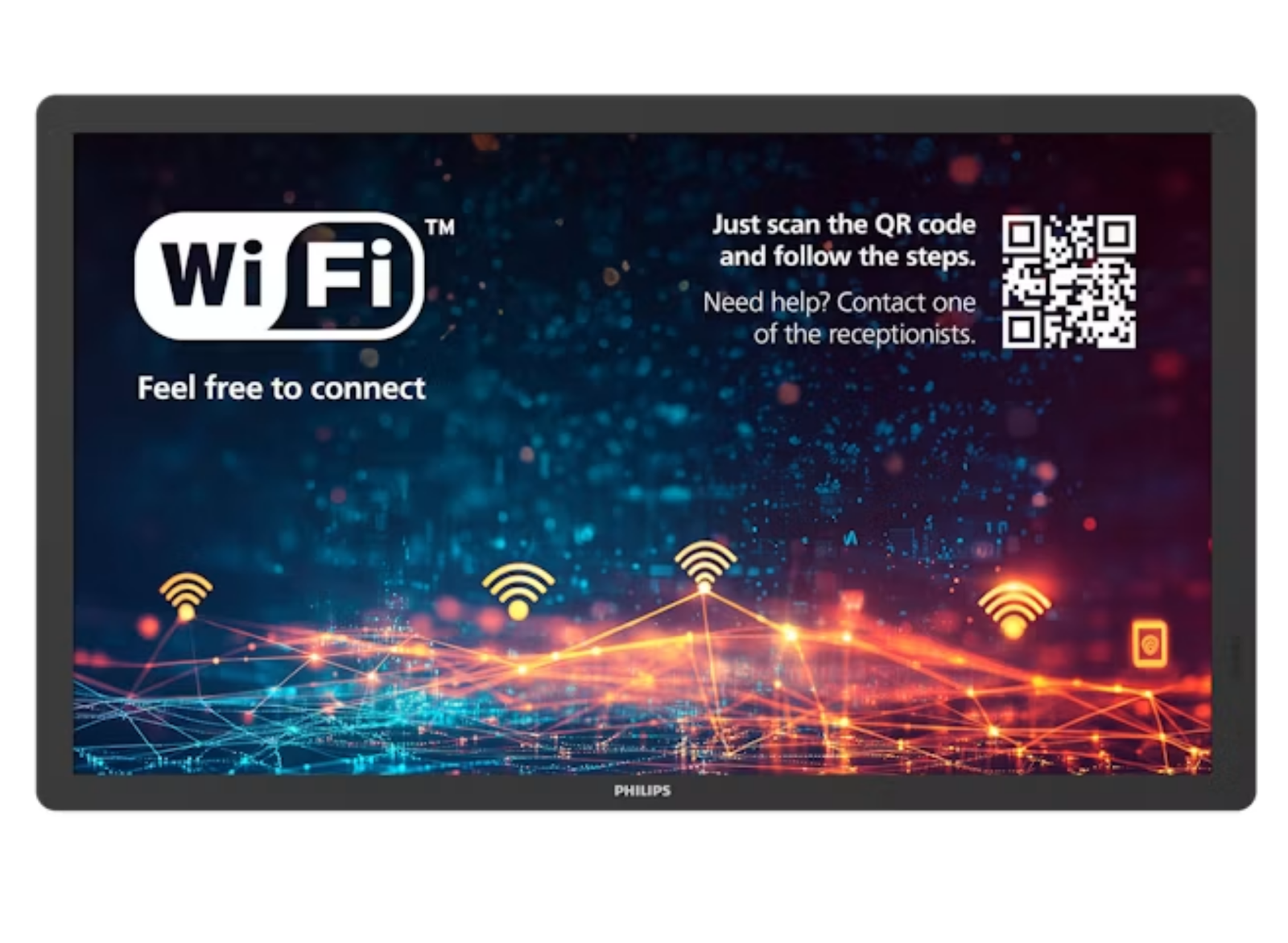 Philips 25BDL4150I/00 25" Tableaux Digital E-Paper Android 11 Digital Signage Display Digital Signage Display Philips