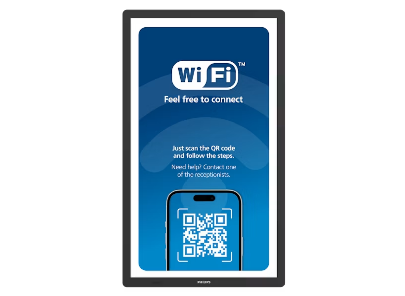 Philips 25BDL4150I/00 25" Tableaux Digital E-Paper Android 11 Digital Signage Display Digital Signage Display Philips