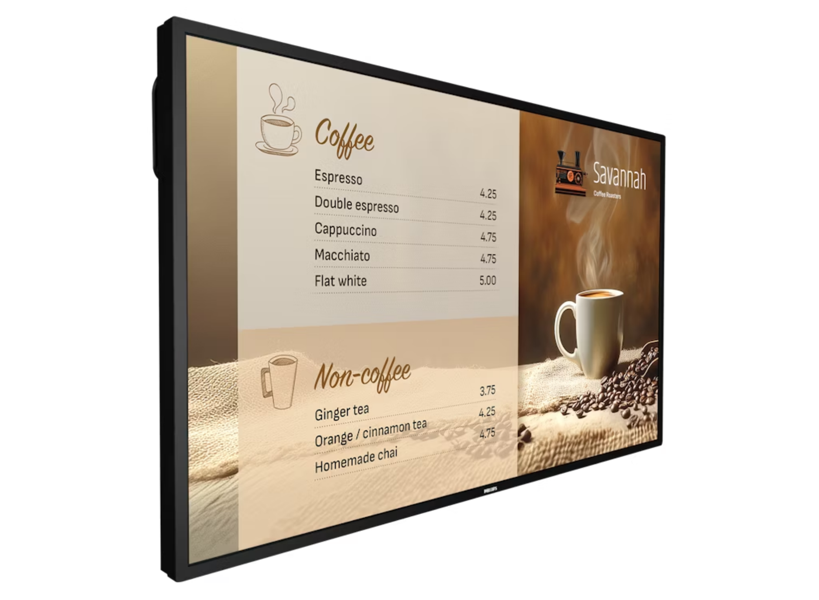 Philips 43BDL6017P/00 43" P-Line 4K Ultra HD Digital Signage Display Digital Signage Display Philips