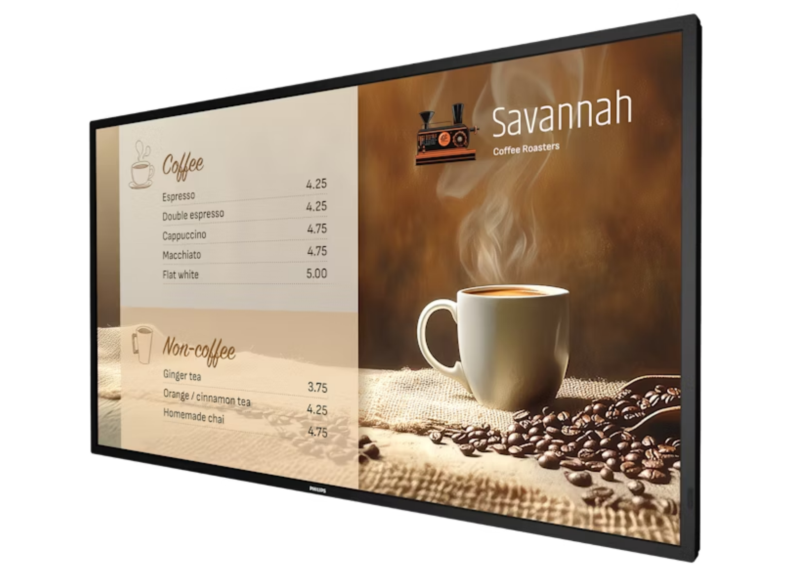 Philips 43BDL6017P/00 43" P-Line 4K Ultra HD Digital Signage Display Digital Signage Display Philips